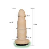 Телесная насадка Harness - 13,3 см. - LOVETOY (А-Полимер) - купить с доставкой в Томске