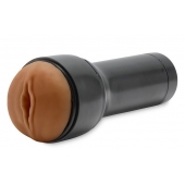 Коричневый мастурбатор-вагина Feel Stroker - Kiiroo - в Томске купить с доставкой