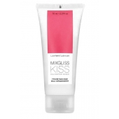 Смазка на водной основе Mixgliss Kiss с ароматом земляники - 70 мл. - Mixgliss - купить с доставкой в Томске