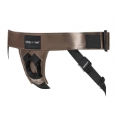 Бронзовый пояс для насадок Curious Harness - Strap-on-me купить в Томске с доставкой в Orgasmix.ru Бронзовый пояс для насадок Curious Harness - Strap-on-me - купить с доставкой в Томске