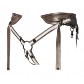 Бронзовый пояс для насадок Desirous Harness - Strap-on-me - купить с доставкой в Томске