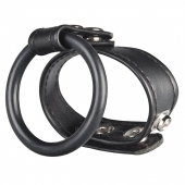 Двойное кольцо выносливости на пенис DUAL STAMINA RING - BlueLine - в Томске купить с доставкой
