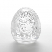 Мастурбатор-яйцо Keith Haring EGG DANCE - Tenga - в Томске купить с доставкой