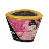 Массажная свеча Rose Petals с ароматом розы - 170 мл. - Shunga - купить с доставкой в Томске