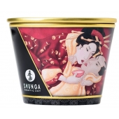 Массажная  свеча Sparkling Strawberry Wine с ароматом клубничного вина - 170 мл. - Shunga - купить с доставкой в Томске