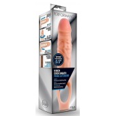 Телесная насадка на пенис 9 Inch Cock Sheath Extender - 22,2 см. - Blush Novelties - в Томске купить с доставкой