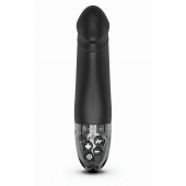 Черный вибратор с электростимуляцией Real Deal Neal - 16,5 см. - MyStim - купить с доставкой в Томске