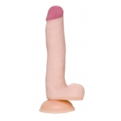 Телесный фаллоимитатор-реалистик Minc - 21 см. - A-toys купить с доставкой в интернет-магазине Orgasmix в Томске Телесный фаллоимитатор-реалистик Minc - 21 см. - A-toys