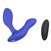 Синий анальный вибратор We-Vibe Vector+ - We-vibe - в Томске купить с доставкой