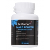 Капсулы для мужчин Erotichard male power - 20 капсул (0,370 гр.) - Erotic Hard - купить с доставкой в Томске