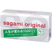 Ультратонкие презервативы Sagami Original 0.02 - 10 шт. - Sagami - купить с доставкой в Томске