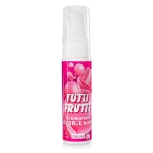 Интимный гель на водной основе Tutti-Frutti Bubble Gum - 30 гр. - Биоритм - купить с доставкой в Томске