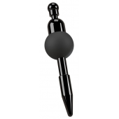 Черный уретральный вибростимулятор Vibrating Penis Plug - Orion - купить с доставкой в Томске
