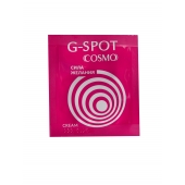 Стимулирующий интимный крем для женщин Cosmo G-spot - 2 гр. - Биоритм - купить с доставкой в Томске