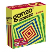 Микс-набор из 30 презервативов Ganzo Mixed - Ganzo - купить с доставкой в Томске