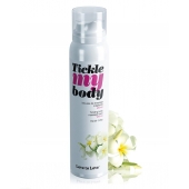Массажная хрустящая пенка Tickle My Body Monoi с ароматом моной - 150 мл. - Love to Love - купить с доставкой в Томске