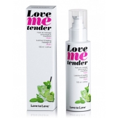 Съедобное согревающее массажное масло Love Me Tender Mojito с ароматом мохито - 100 мл. - Love to Love - купить с доставкой в Томске