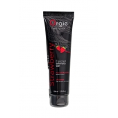 Интимный гель на водной основе Lube Tube Strawberry с клубничным вкусом - 100 мл. - ORGIE - купить с доставкой в Томске