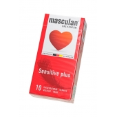 Презервативы Masculan Sensitive plus - 10 шт. - Masculan - купить с доставкой в Томске