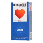 Презервативы с пупырышками Masculan Dotted - 10 шт. - Masculan - купить с доставкой в Томске