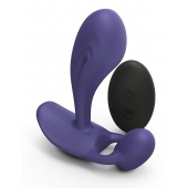 Темно-синий вибромассажер Witty P G Vibrator with Remote Control - Love to Love - в Томске купить с доставкой