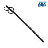Черный стимулятор уретры Sex Expert - Sex Expert - купить с доставкой в Томске