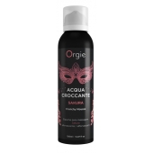 Хрустящая пенка для массажа Orgie Acqua Croccante Sakura с ароматом сакуры - 150 мл. - ORGIE - купить с доставкой в Томске