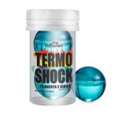 Интимный гель Termo Shock Hot Ball с разогревающе-покалывающим эффектом (2 шарика по 3 гр.) - HotFlowers - купить с доставкой в Томске