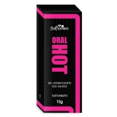 Гель для оральных ласк Oral Hot с согревающим эффектом - 15 гр. - HotFlowers - купить с доставкой в Томске