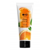 Лубрикант на водной основе OYO Aroma Gel Orange с ароматом апельсина - 75 мл. - OYO - купить с доставкой в Томске