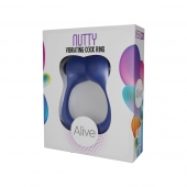 Синее эрекционное виброкольцо Nutty - Adrien Lastic - в Томске купить с доставкой