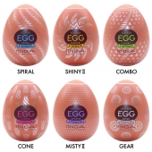 Набор из 6 мастурбаторов-яиц Tenga Egg Variety Pack V - Tenga - в Томске купить с доставкой