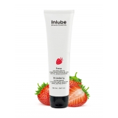 Лубрикант на водной основе Nuei Inlube с алоэ вера и ароматом клубники - 100 мл. - Nuei cosmetics - купить с доставкой в Томске