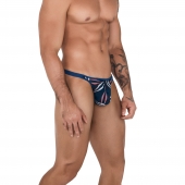 Темно-синие мужские трусы-тонги Continental Thong - Clever Masculine Underwear купить с доставкой