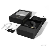 Чёрный перезаряжаемый стимулятор простаты Bruno Black - Lelo - в Томске купить с доставкой