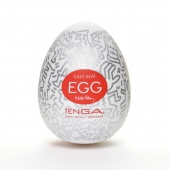 Мастурбатор-яйцо Keith Haring EGG PARTY - Tenga - в Томске купить с доставкой