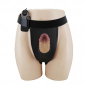 Полый вибрострапон на регулируемых трусиках Draven - 17,5 см. - Baile - купить с доставкой в Томске