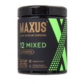 Презервативы MAXUS Mixed - 12 шт. - Maxus - купить с доставкой в Томске