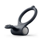 Черное эрекционное кольцо Power Clit - Dorcel - в Томске купить с доставкой