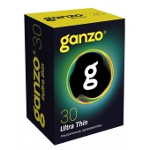 Супертонкие презервативы Ganzo Ultra thin - 30 шт. - Ganzo - купить с доставкой в Томске