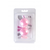 Розовые вагинальные шарики BI-BALLS - Toyfa Basic в Томске Розовые вагинальные шарики BI-BALLS - Toyfa Basic
