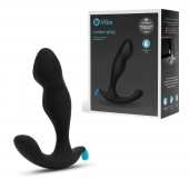 Черный утяжеленный анальный стимулятор Rocker Plug - 12 см. - b-Vibe - в Томске купить с доставкой