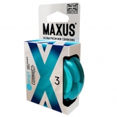 Презервативы Maxus G spot с двойной спиралью - 3 шт. - Maxus - купить с доставкой в Томске