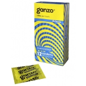 Классические презервативы с обильной смазкой Ganzo Classic - 12 шт. - Ganzo - купить с доставкой в Томске
