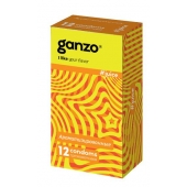 Ароматизированные презервативы Ganzo Juice - 12 шт. - Ganzo - купить с доставкой в Томске