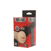 Нежный мастурбатор-ротик REALSTUFF 5INCH MASTURBATOR BJ - Dream Toys - в Томске купить с доставкой