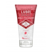 Интимный гель-смазка на водной основе Lubrimax Magic Strawberry - 75 мл. - ИнтелБИО - купить с доставкой в Томске