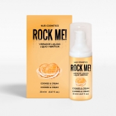 Жидкий вибратор Nuei Rock Me! с ароматом печенья и сливок - 20 мл. - Nuei cosmetics - купить с доставкой в Томске