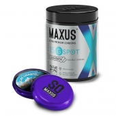 Гладкие презервативы Maxus G spot с двойной спиралью - 15 шт. - Maxus - купить с доставкой в Томске