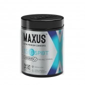 Гладкие презервативы Maxus G spot с двойной спиралью - 15 шт. - Maxus - купить с доставкой в Томске